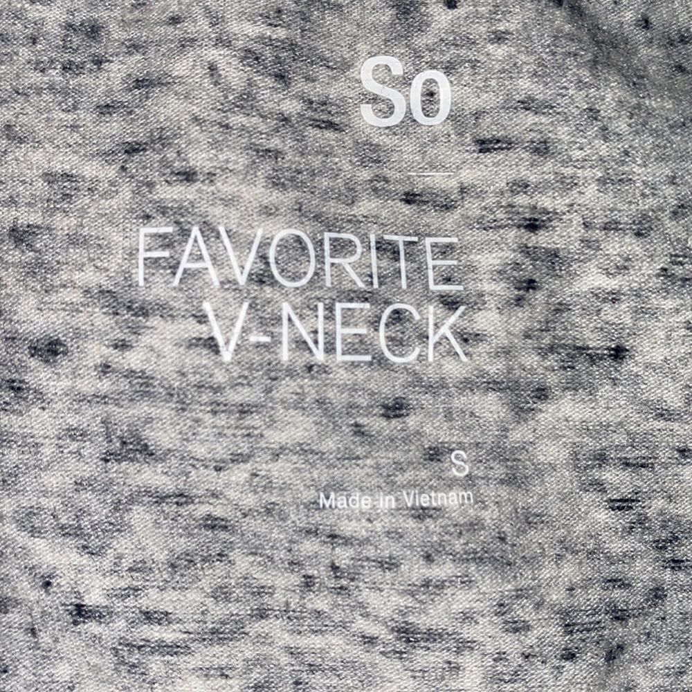SO V-Neck Tee - Picture 4 of 4